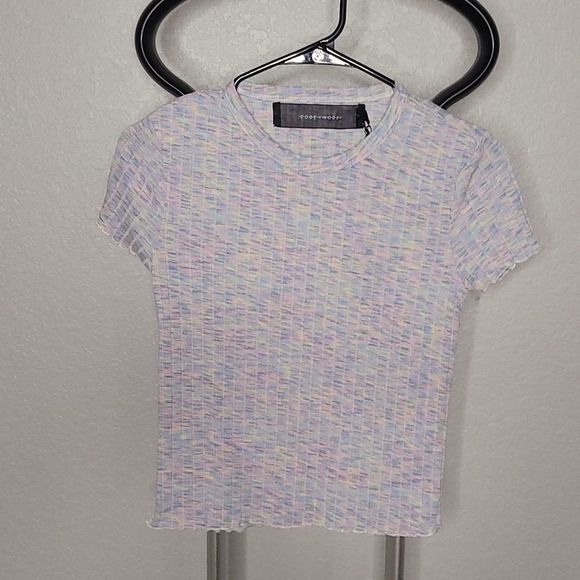 Code x Mode Multi-colored Short Sleeve Top Size XS - Picture 1 of 4